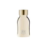 photo B Bottles Twin - Yellow Gold Lux ??- 250 ml - Double wall thermal bottle in 18/10 stainless steel 1